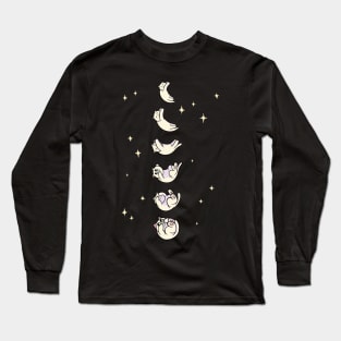 Celestial Feline Frolic Long Sleeve T-Shirt